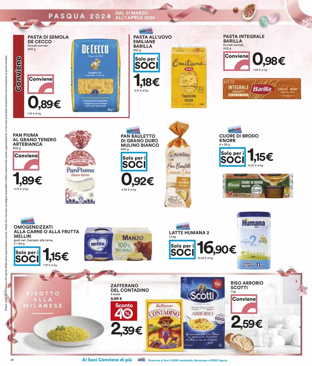 Volantino COOP Dal 21 Marzo Al 1 Aprile 2024