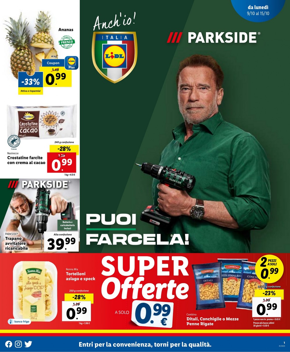 Lidl Volantino dal 30 Ottobre al 5 Novembre 2023 » VolantinoPromo