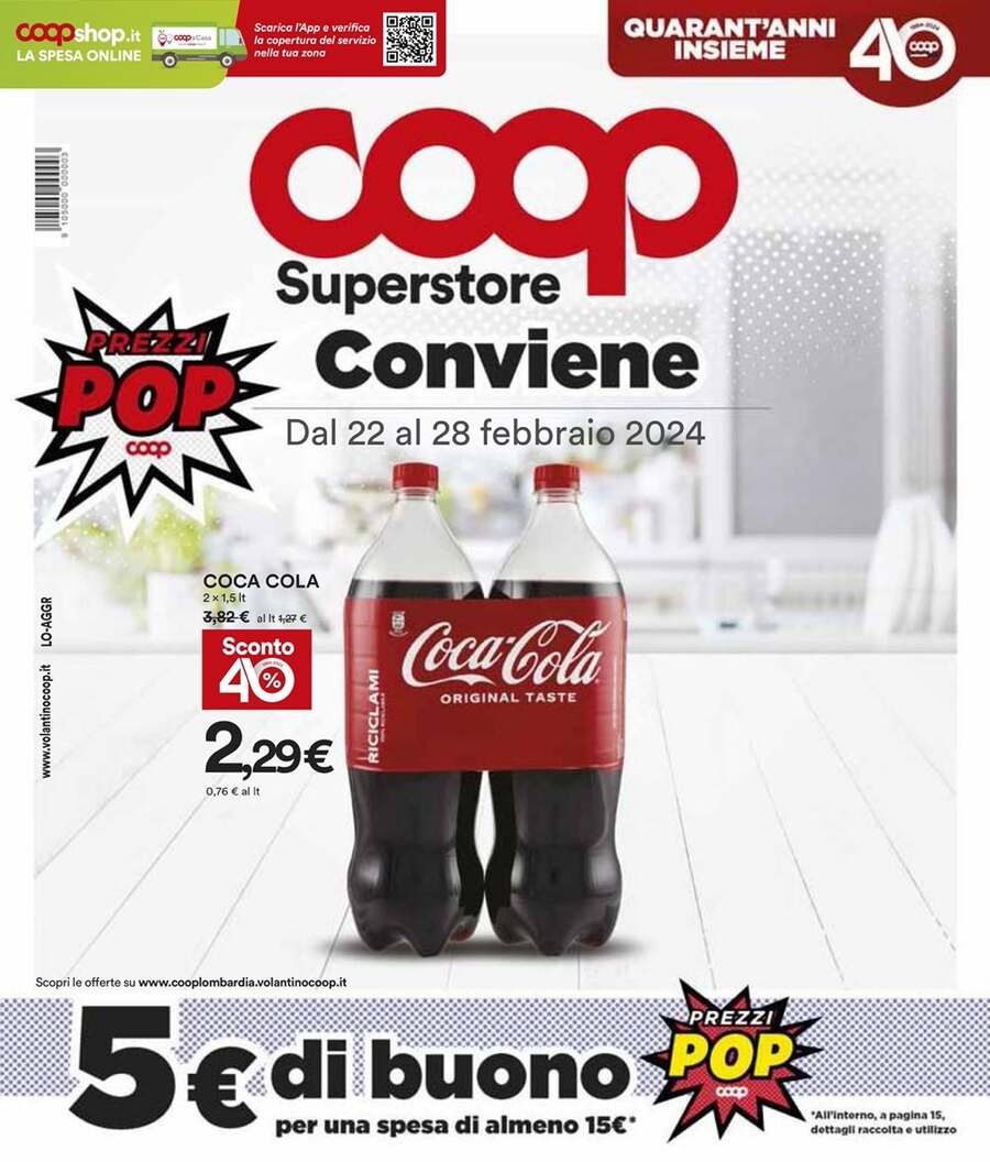 Volantino Coop Dal Febbraio Al Febbraio