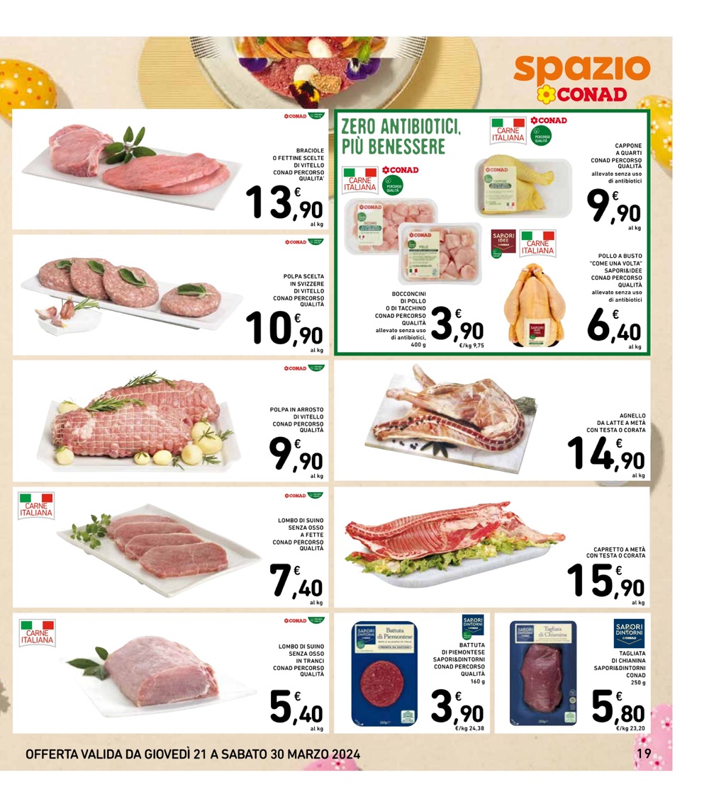 Volantino Spazio Conad Dal 21 Marzo Al 30 Marzo 2024