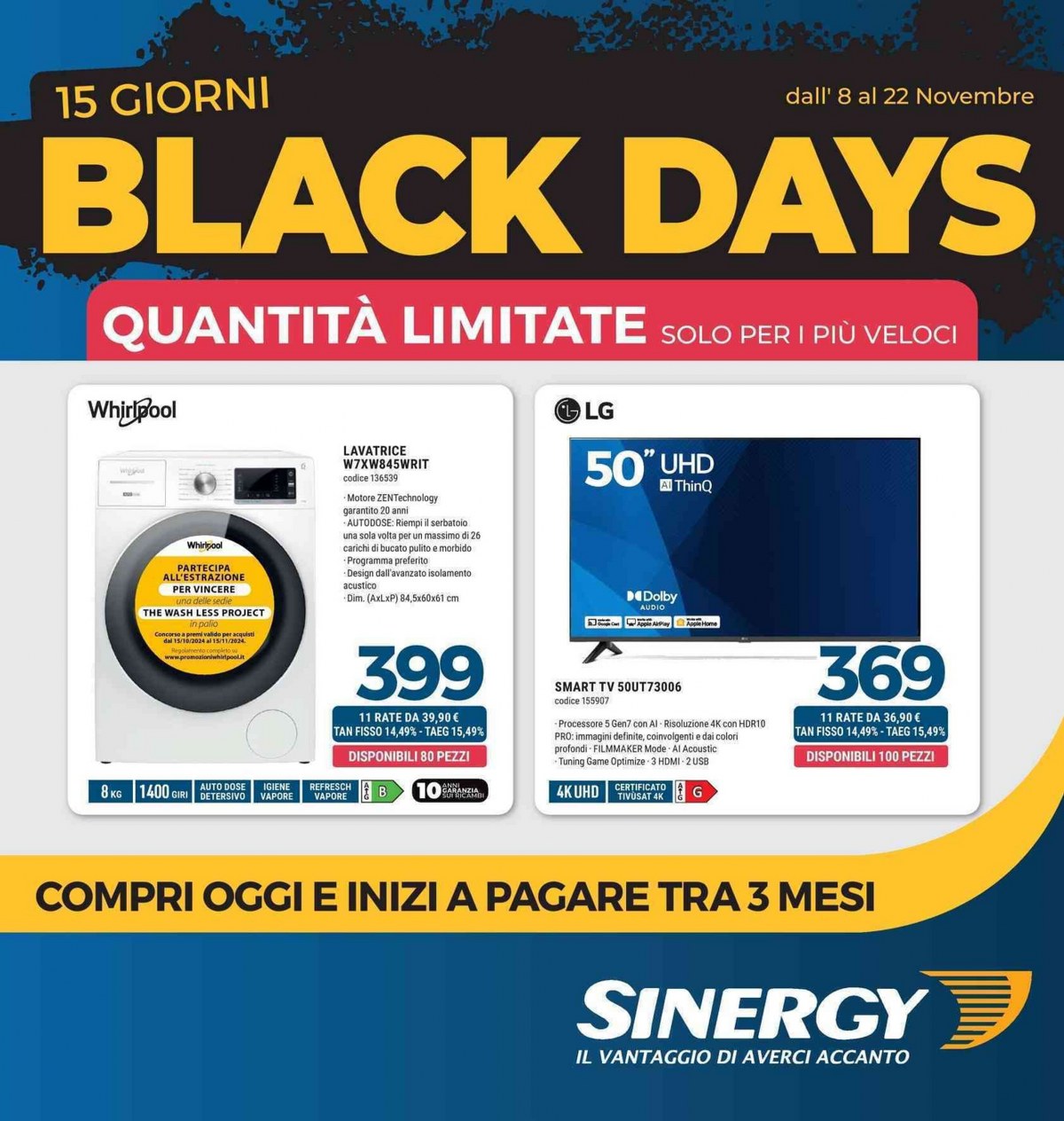 Volantino Sinergy Black Friday 2024