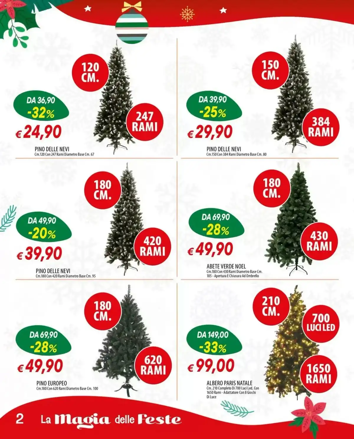 Volantino Galassia Natale 2025 - Pagina