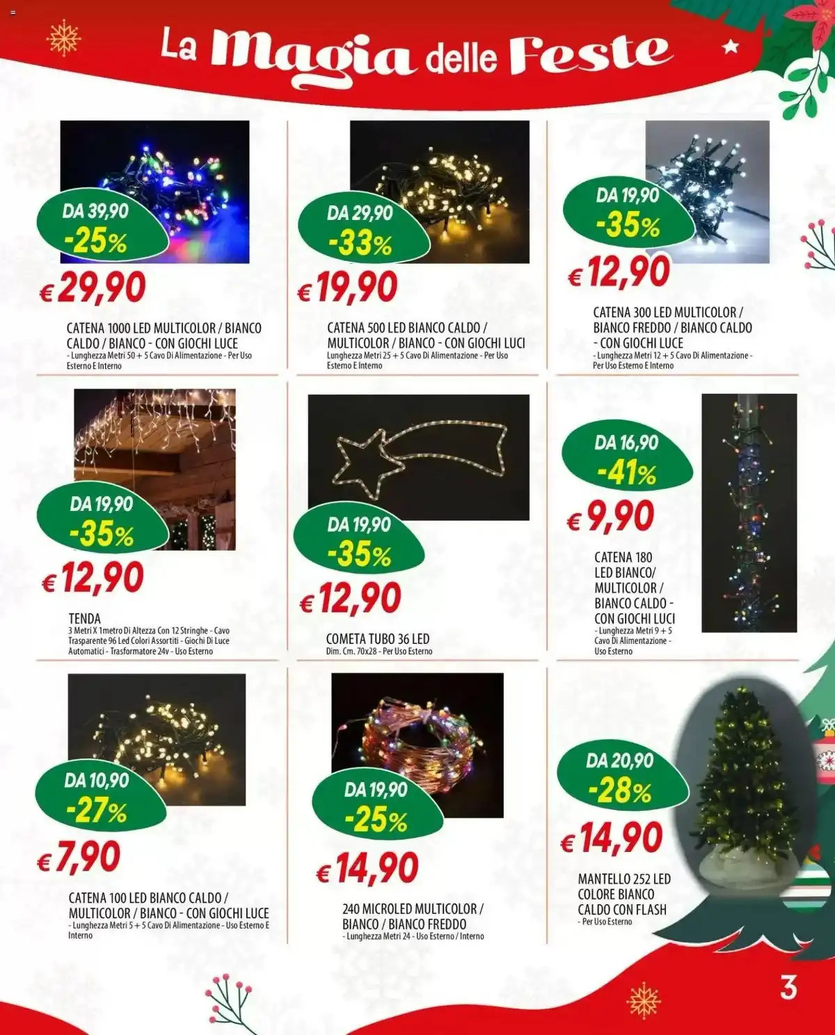 Volantino Galassia Natale 2025 - Pagina