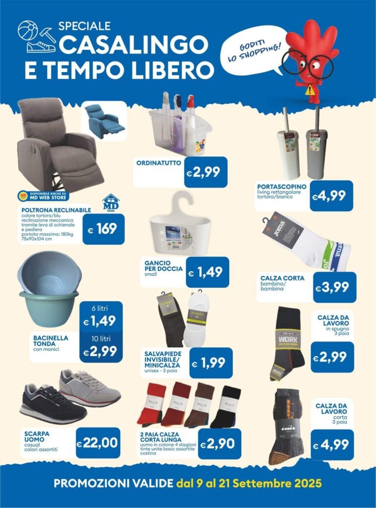 Volantino MD Discount nuovo dal 9 settembre al 21 settembre, 2025 anteprima 3 – volantino md Volantino MD Discount nuovo dal 9 settembre al 21 settembre, 2025 anteprima 2 – md discount 27