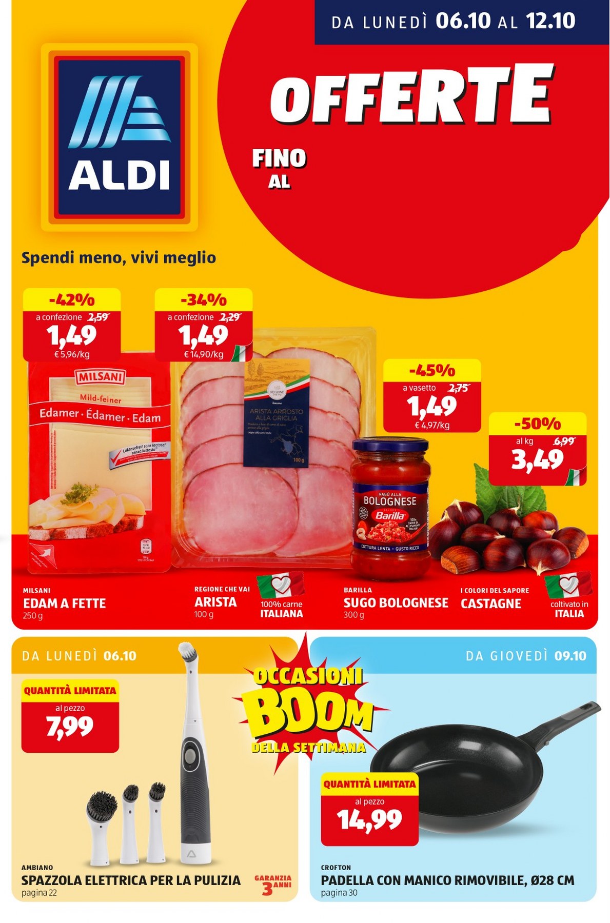 Volantino Aldi nuovo dal 6 ottobre al 12 ottobre, 2025 anteprima 3 – aldi catalogue 1