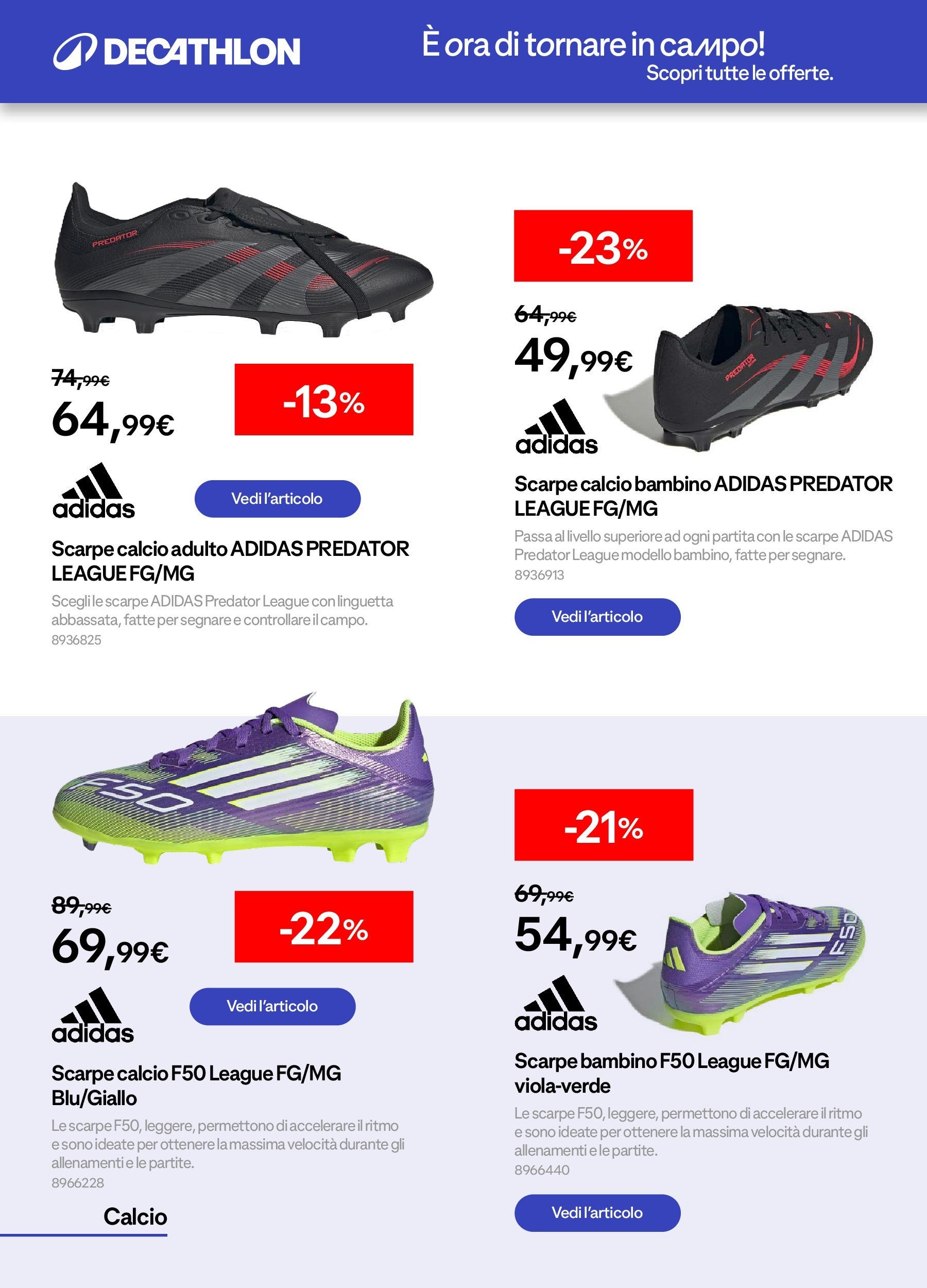 Volantino Decathlon dal 23 ottobre al 31 ottobre, 2025 anteprima 1 – decathlon volantino 2