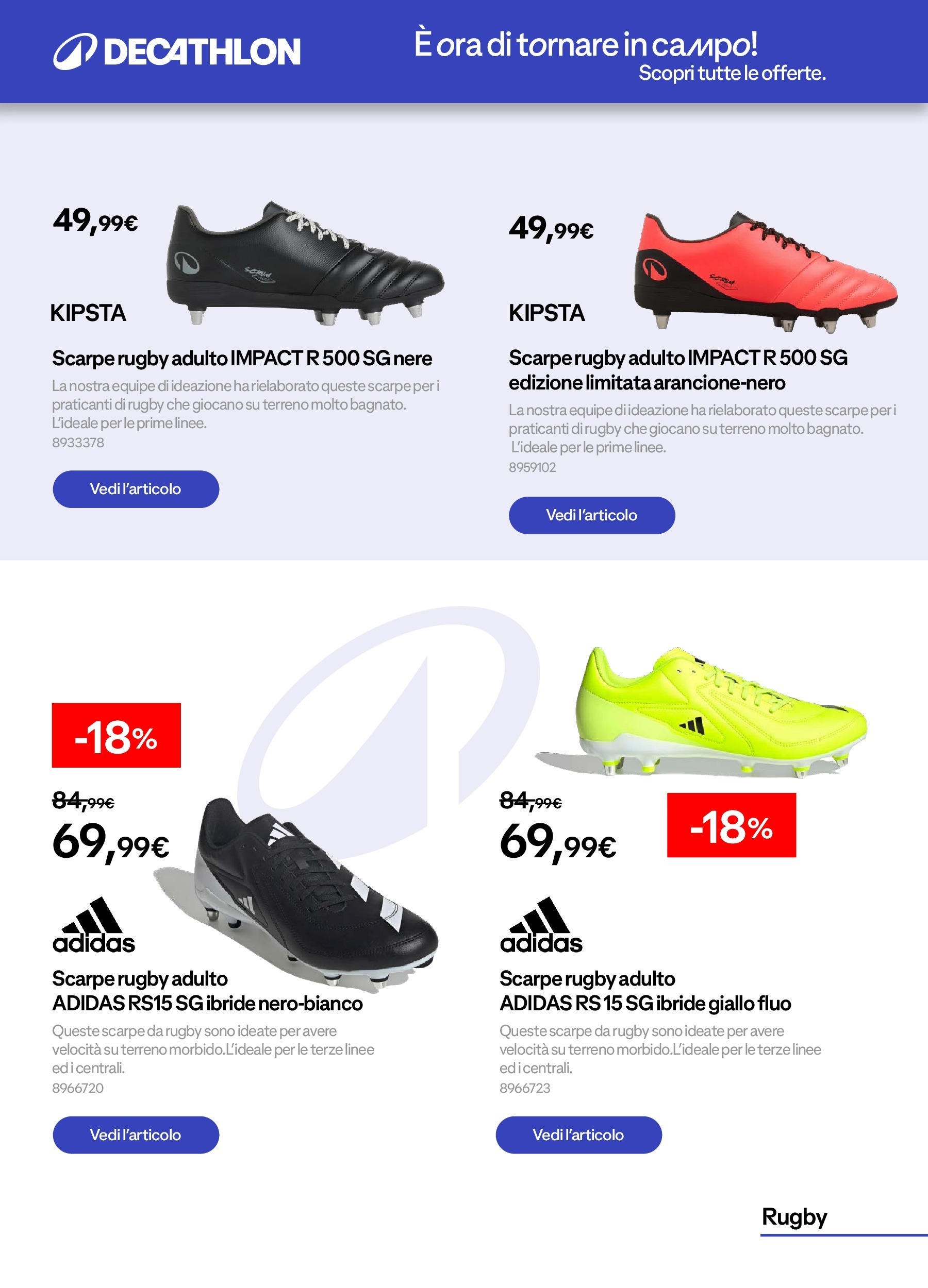 Volantino Decathlon dal 23 ottobre al 31 ottobre, 2025 anteprima 2 – decathlon volantino 21