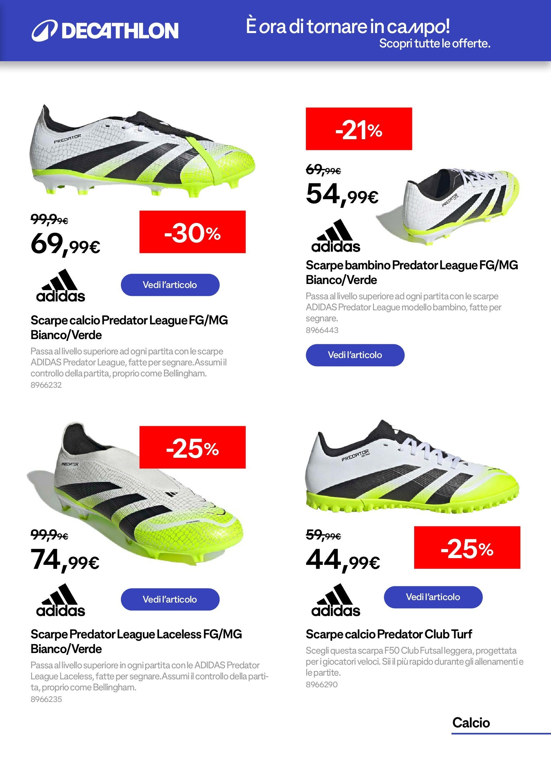 Volantino Decathlon dal 23 ottobre al 31 ottobre, 2025 anteprima 4 – decathlon volantino 5