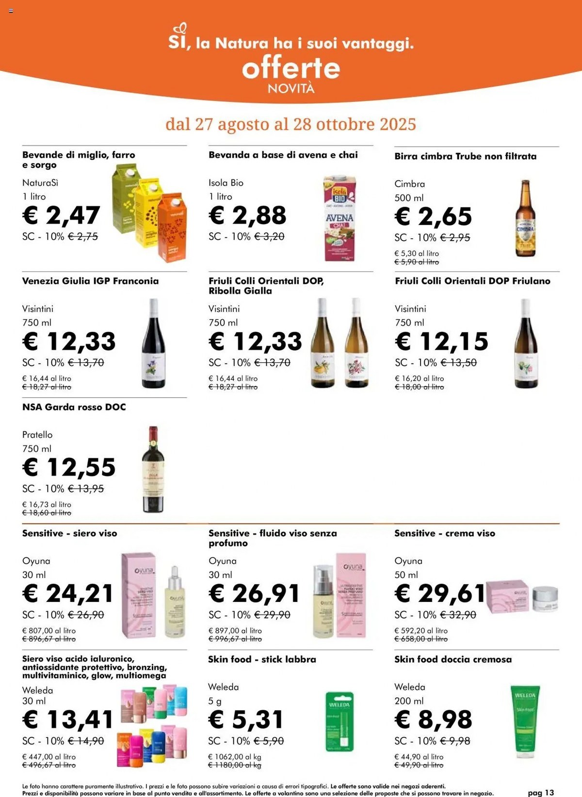 Volantino NaturaSì Natale 2025 3 – naturasi volantino 13