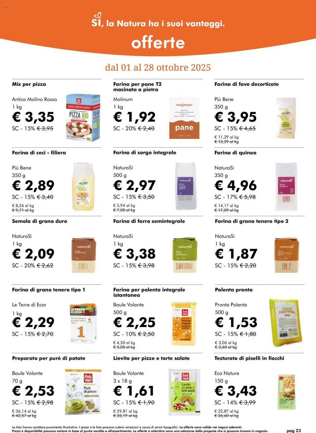 Volantino NaturaSì Natale 2025 3 – naturasi volantino 23