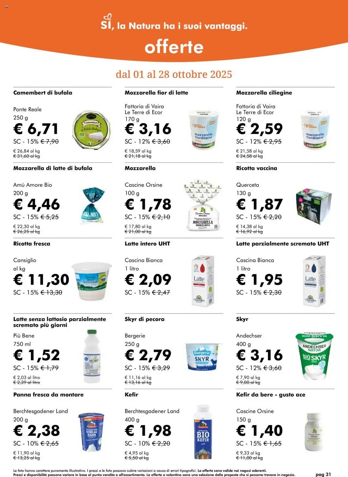Volantino NaturaSì Natale 2025 1 – naturasi volantino 31