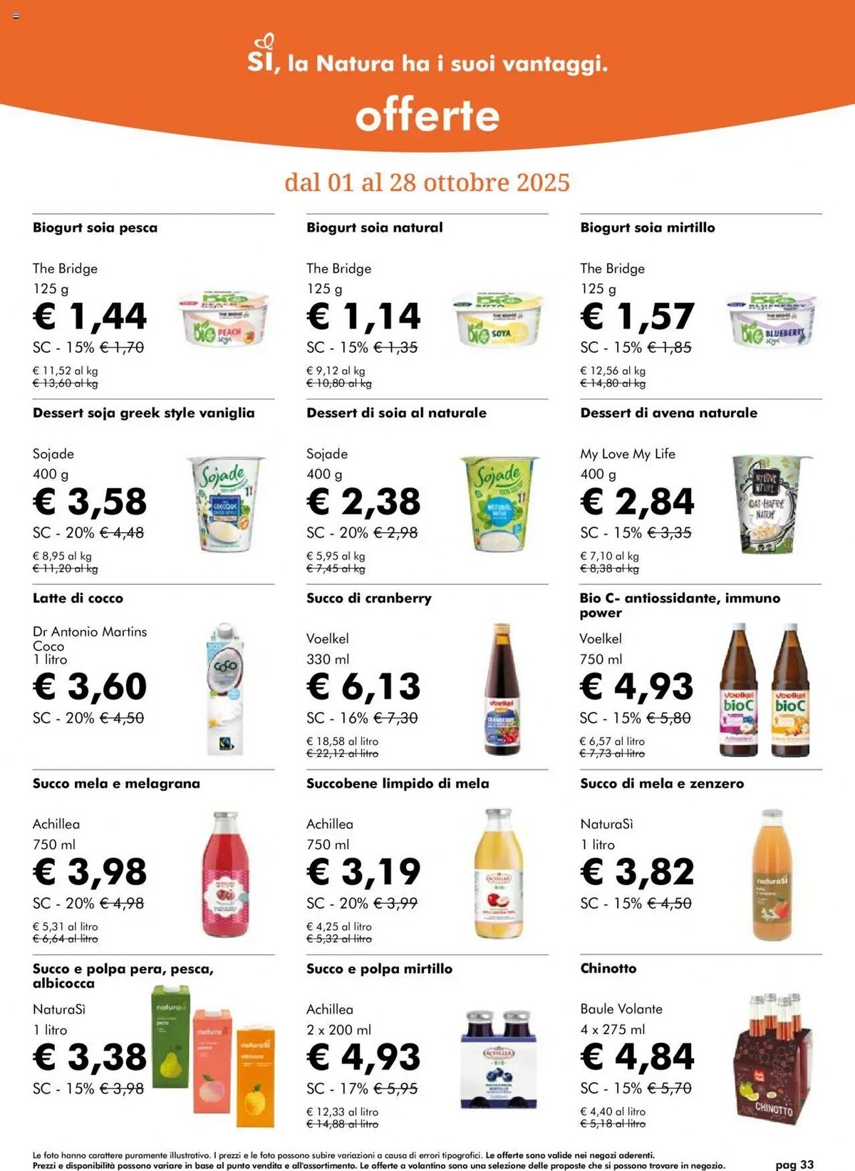 Volantino NaturaSì Natale 2025 3 – naturasi volantino 33