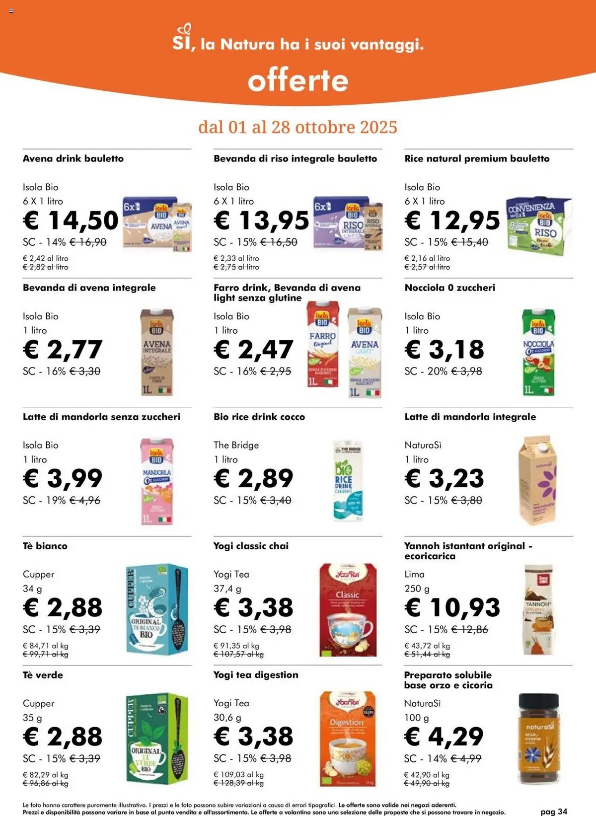 Volantino NaturaSì Natale 2025 4 – naturasi volantino 34