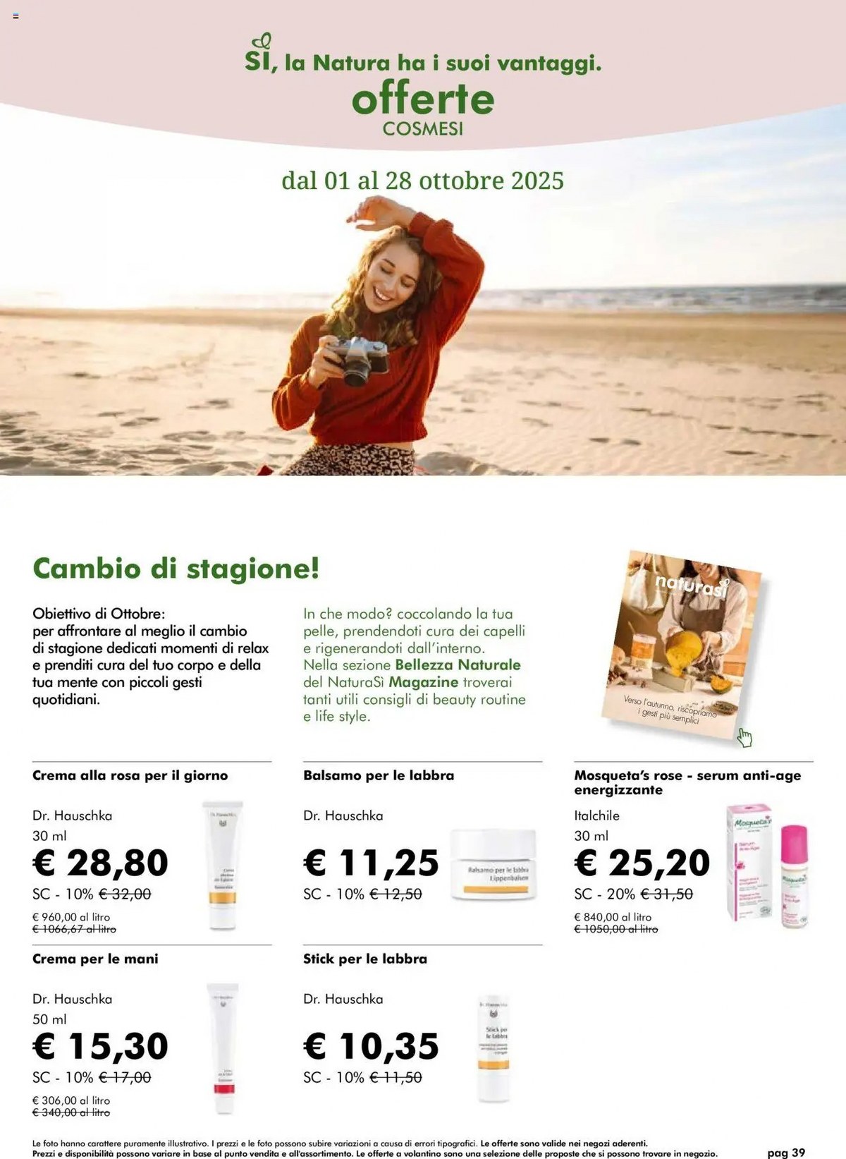 Volantino NaturaSì Natale 2025 1 – naturasi volantino 39