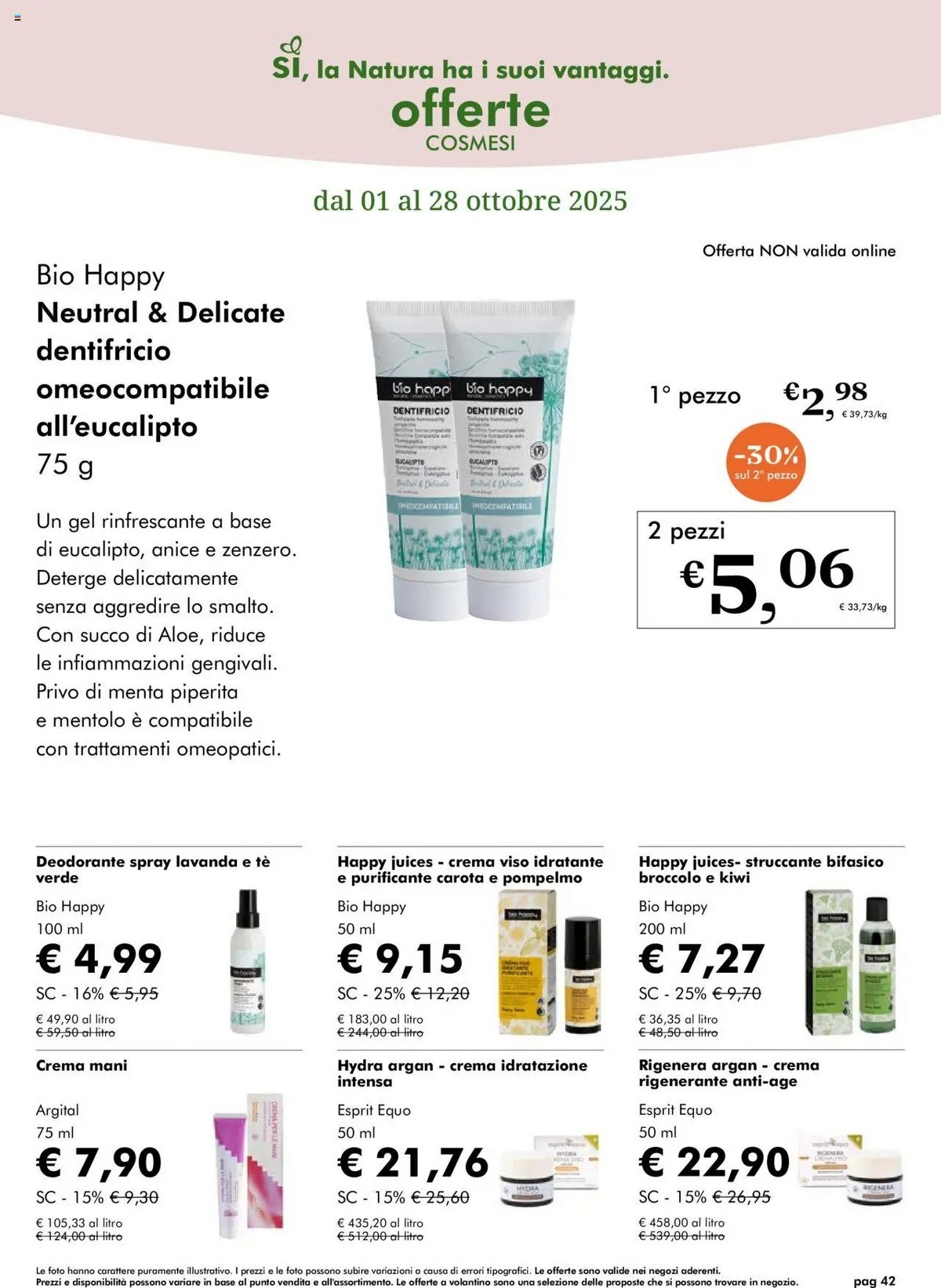 Volantino NaturaSì Natale 2025 4 – naturasi volantino 42
