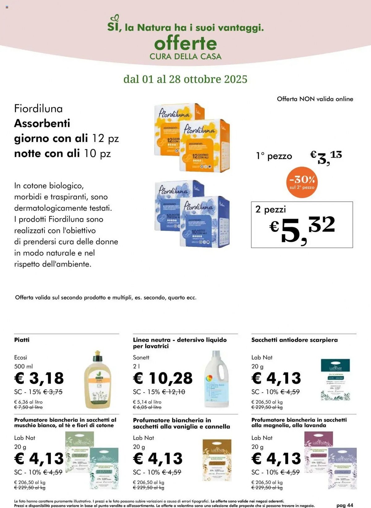 Volantino NaturaSì Natale 2025 6 – naturasi volantino 44