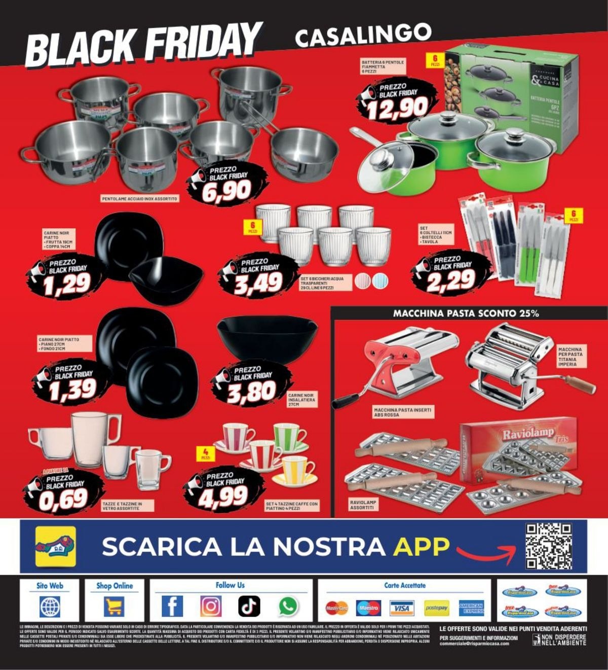 Volantino RisparmioCasa Black Friday 2025 5 – risparmio volantino 12