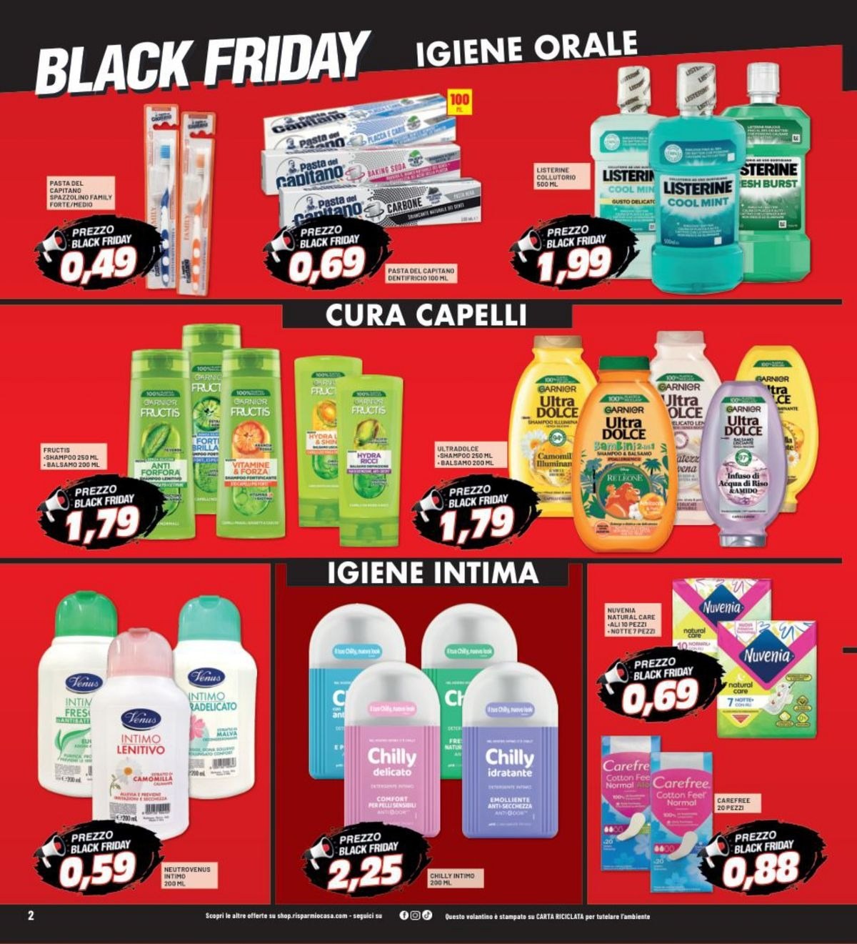 Volantino RisparmioCasa Black Friday 2025 1 – risparmio volantino 2