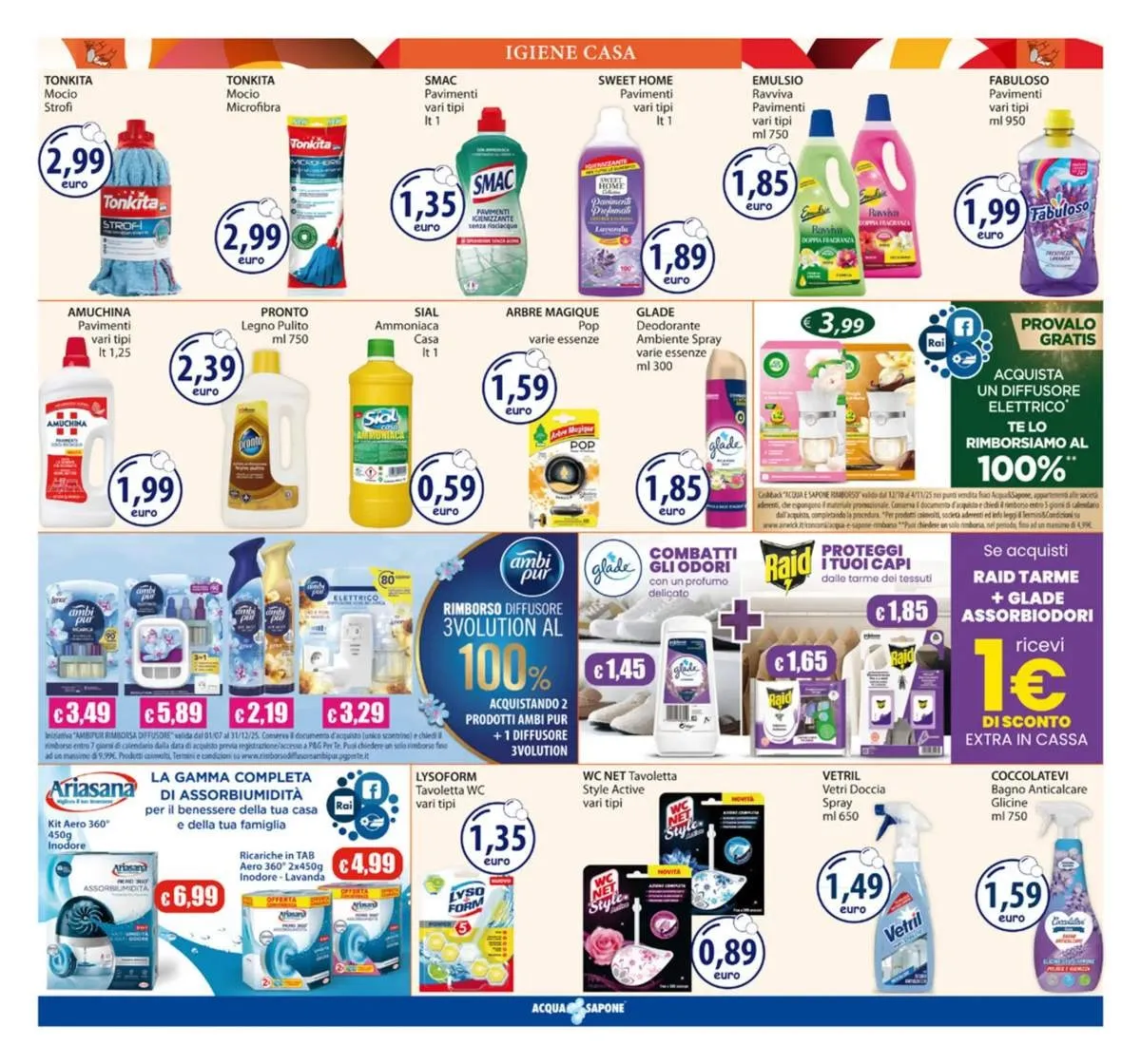 Volantino Acqua & Sapone Natale 2025 1 – acqua volantino 14