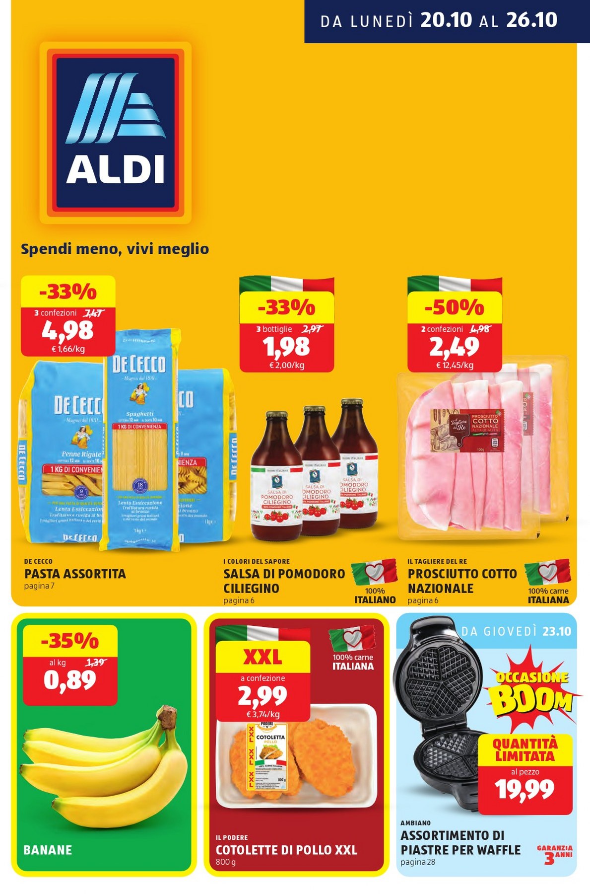 Volantino Aldi nuovo dal 20 ottobre al 26 ottobre, 2025 anteprima 1 – aldi volantino 1 1