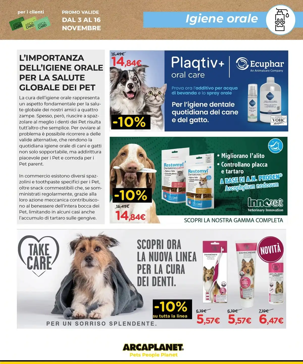 Volantino Arcaplanet nuovo dal 17 novembre al 31 novembre, 2025 anteprima 6 – arcaplanet volantino 19 1