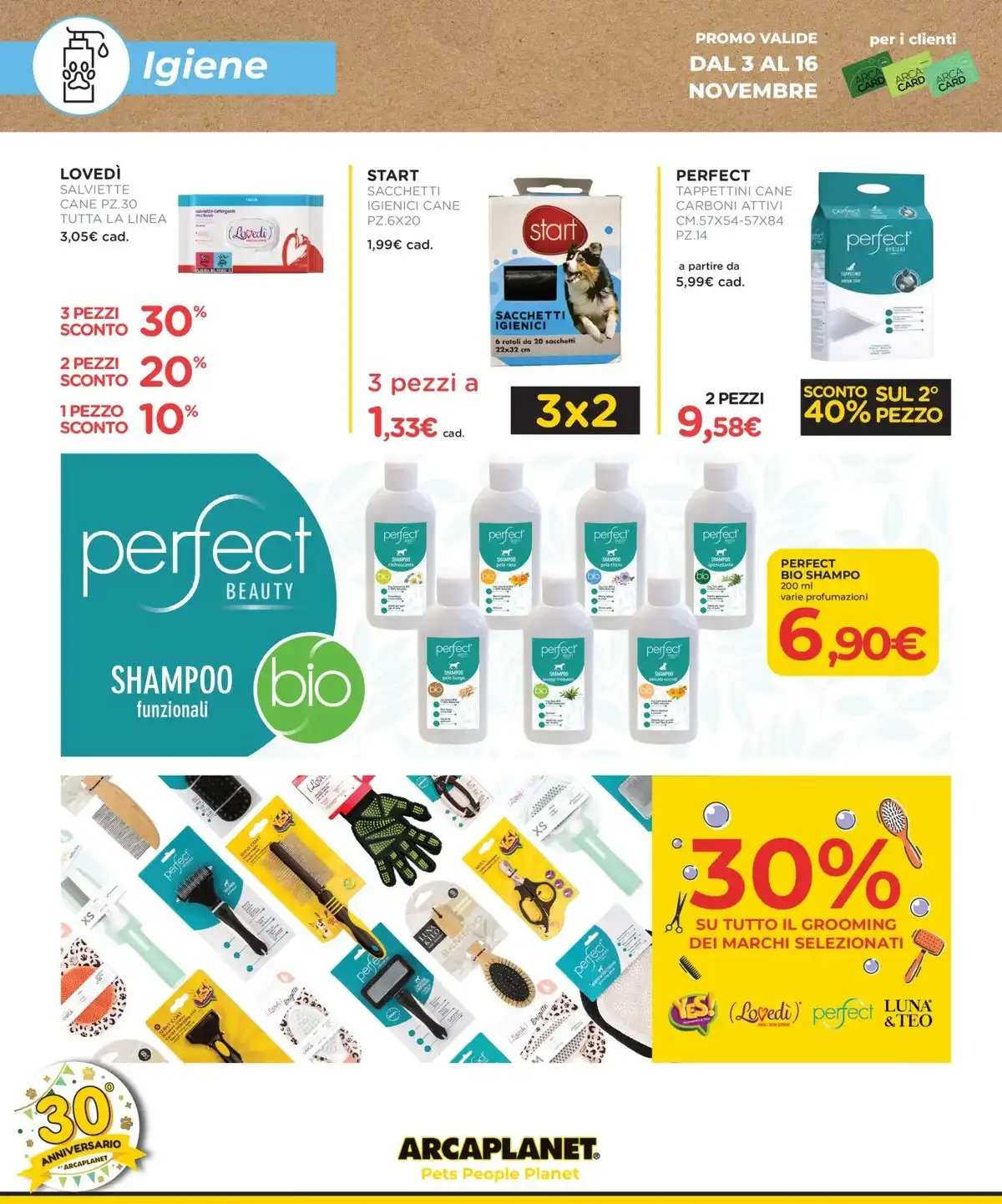 Volantino Arcaplanet nuovo dal 17 novembre al 31 novembre, 2025 anteprima 1 – arcaplanet volantino 20 1