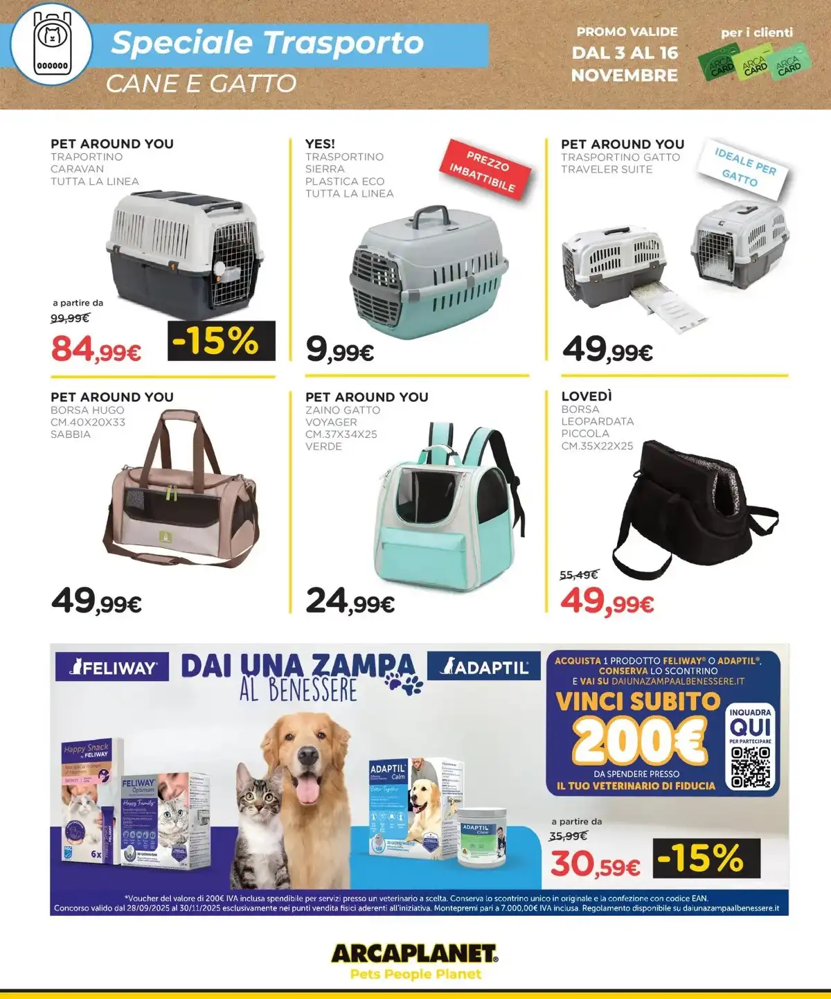 Volantino Arcaplanet nuovo dal 17 novembre al 31 novembre, 2025 anteprima 5 – arcaplanet volantino 24 1