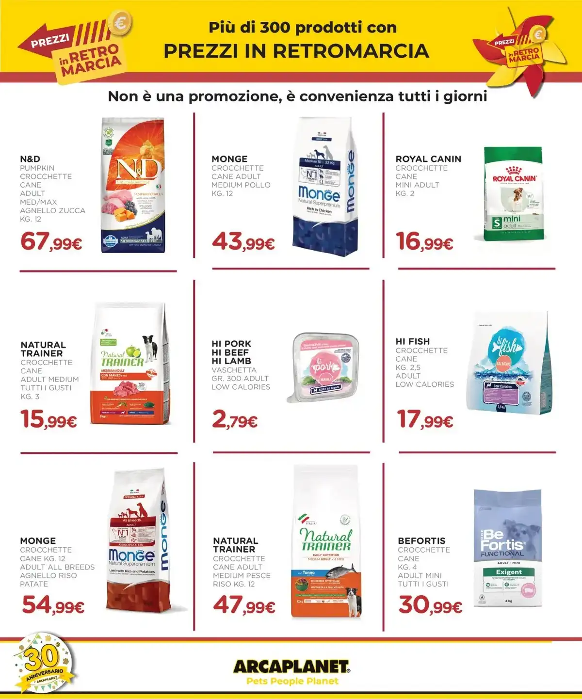 Volantino Arcaplanet nuovo dal 17 novembre al 31 novembre, 2025 anteprima 1 – arcaplanet volantino 32 1