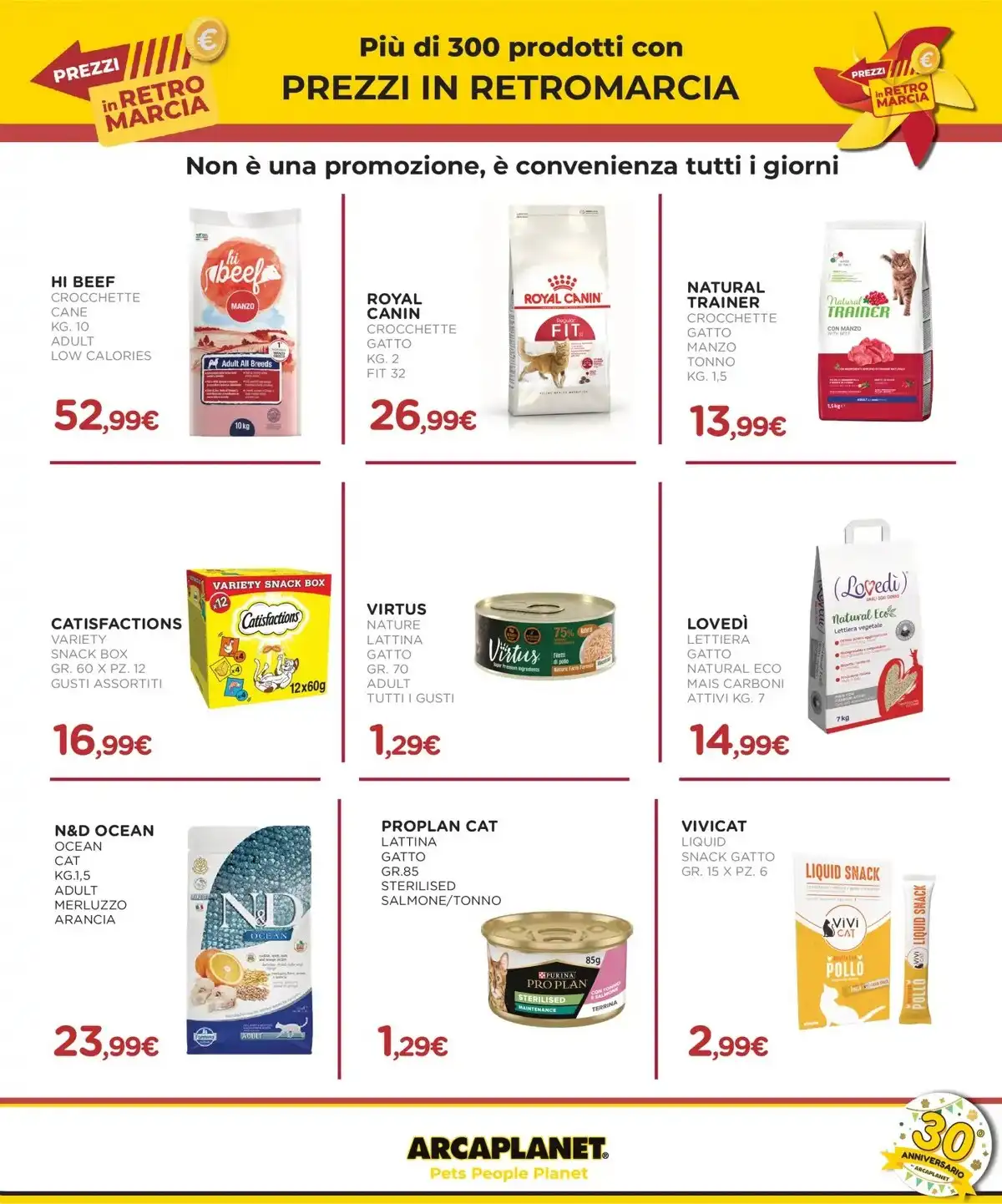 Volantino Arcaplanet nuovo dal 17 novembre al 31 novembre, 2025 anteprima 2 – arcaplanet volantino 33 1