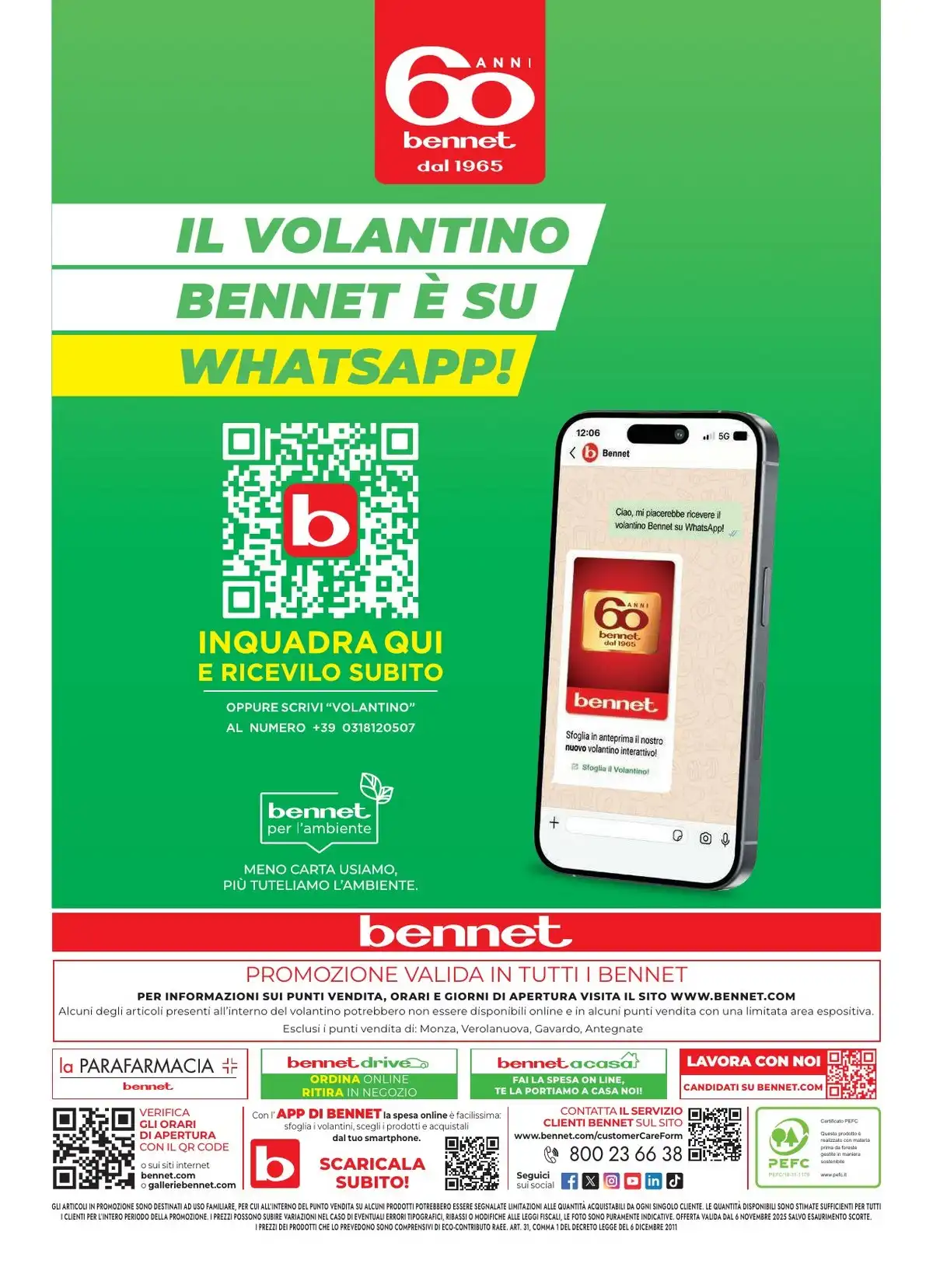 Volantino Bennet Black Friday 2025 9 – bennet natale 39