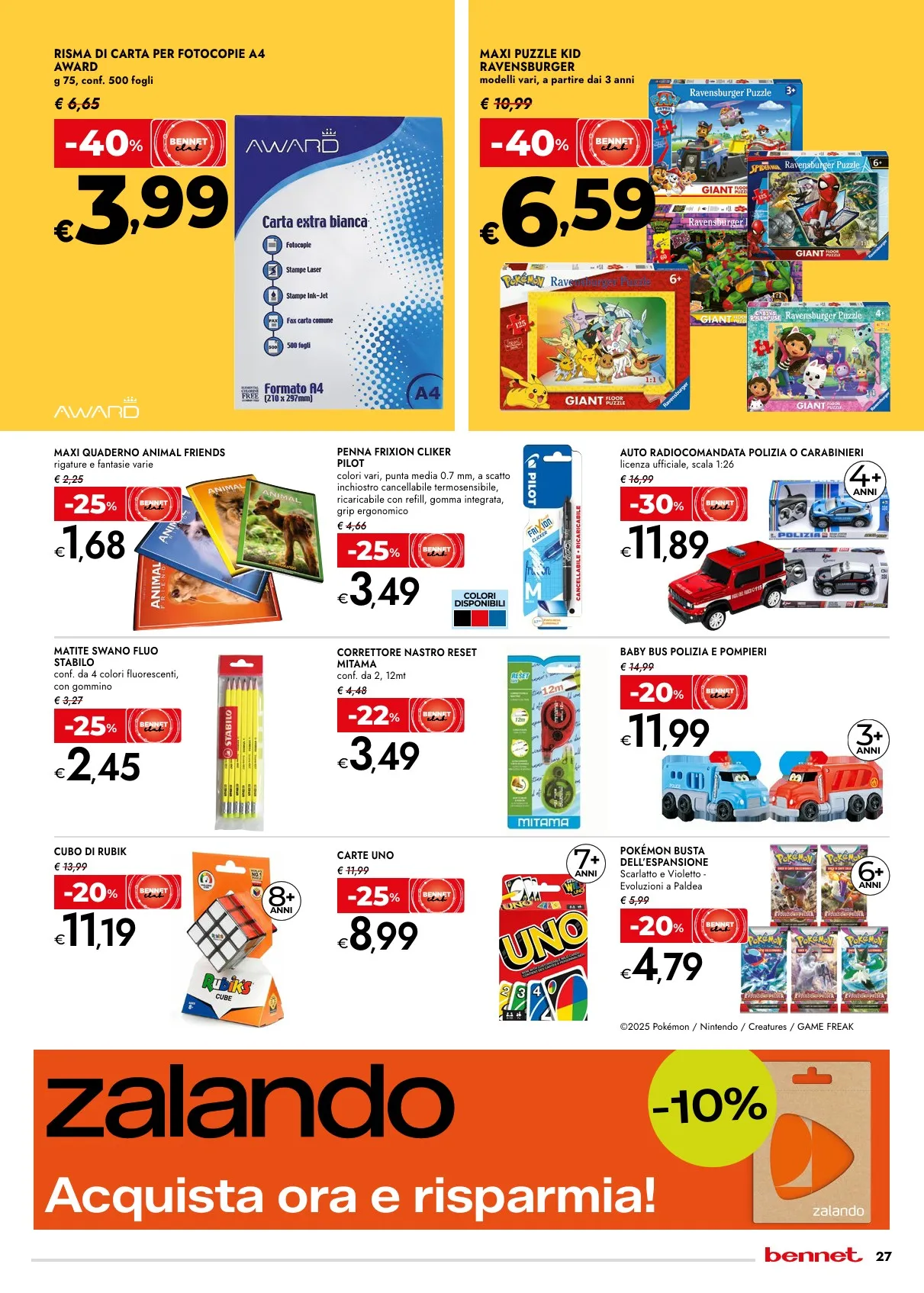 Volantino Bennet Natale 2025 2 – bennet volantino 27