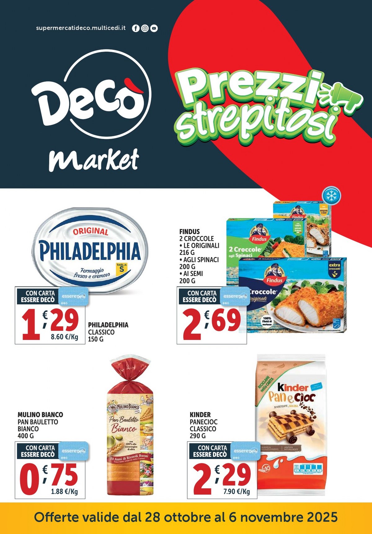 Volantino Decò Market dal 7 novembre al 20 novembre, 2025 anteprima 1 – deco market 1 1