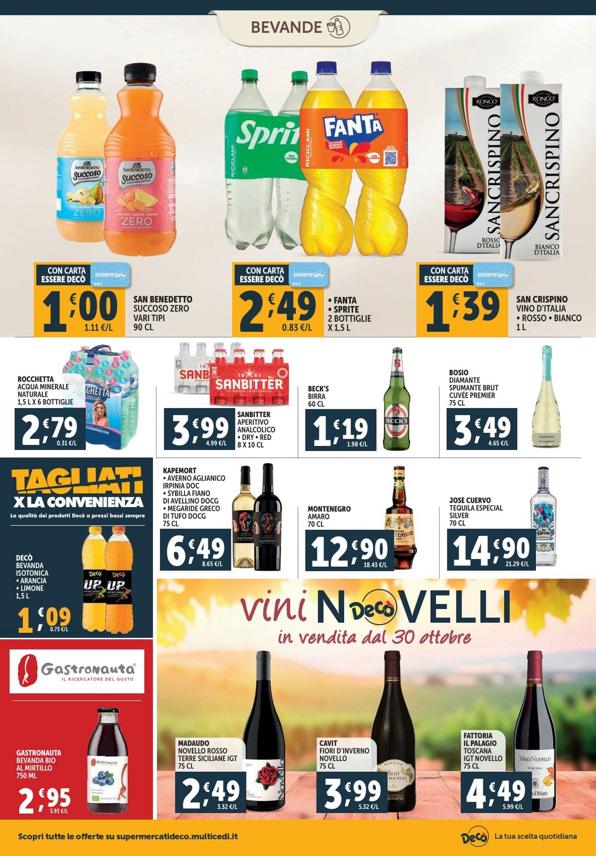 Volantino Decò Market dal 7 novembre al 20 novembre, 2025 anteprima 2 – deco market 14 1