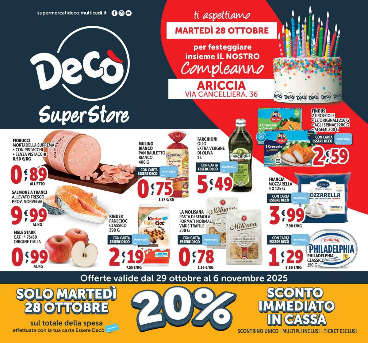 Deco SuperStore Volantino dal 29 ottobre al 6 novembre, 2025 anteprima 2 – Deco SuperStore Volantino dal 29 ottobre al 6 novembre, 2025 anteprima 1 – deco sporstore 1