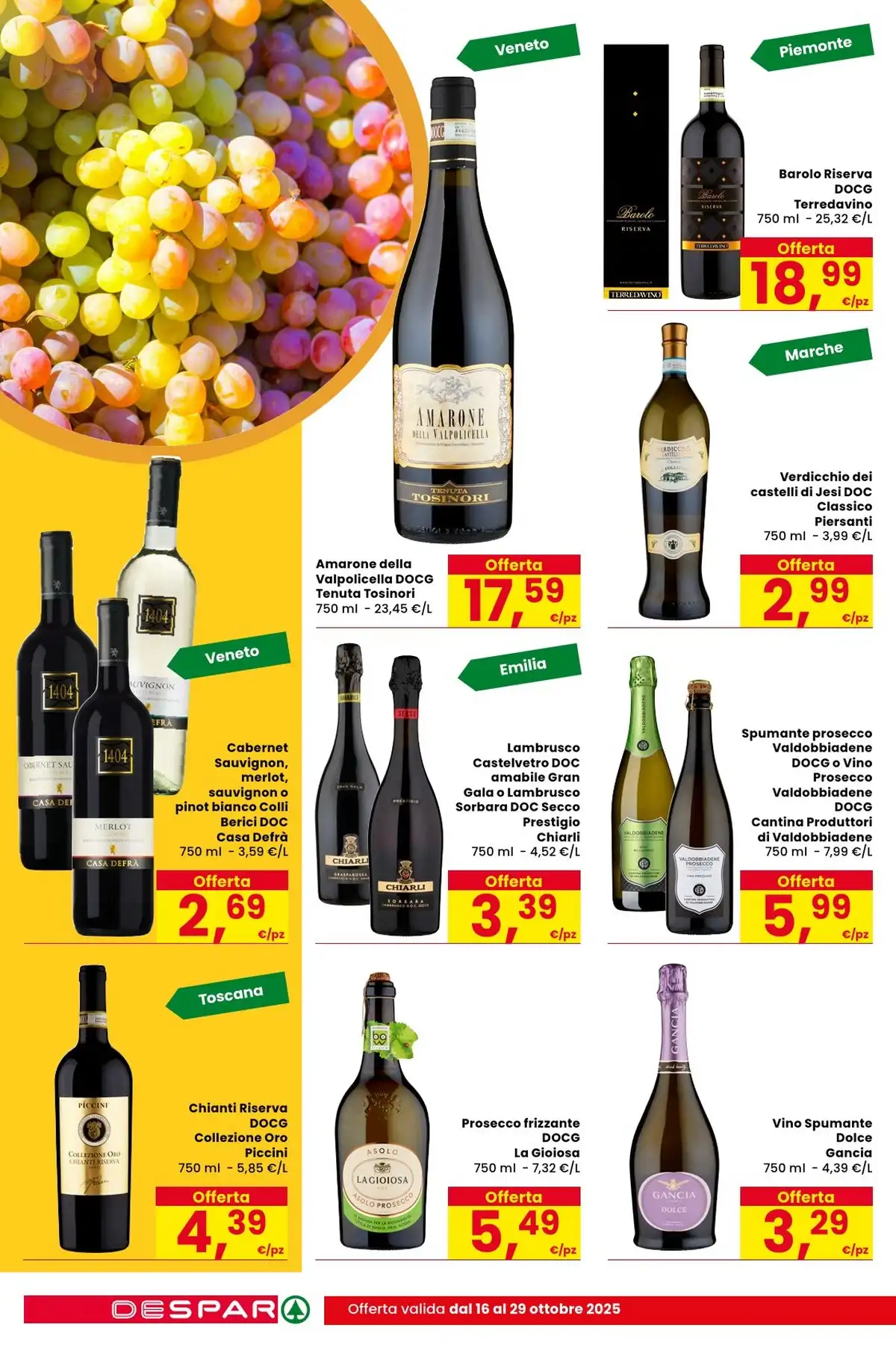 Despar Volantino dal 30 ottobre al 12 novembre, 2025 anteprima 1 – despar volantino 14