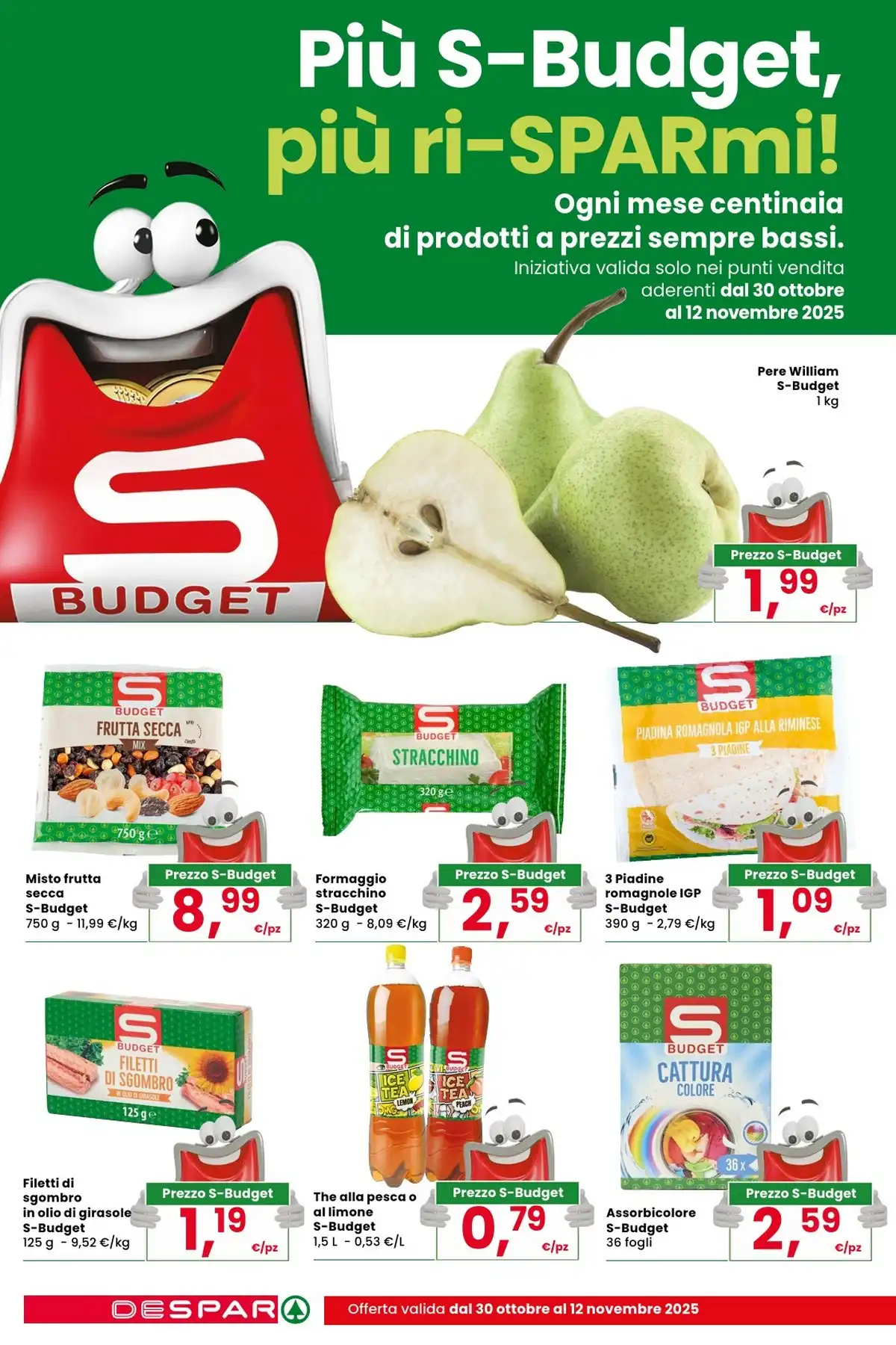 Eurospar Volantino dal 13 novembre al 26 novembre, 2025 anteprima 3 – despar volantino 4 1