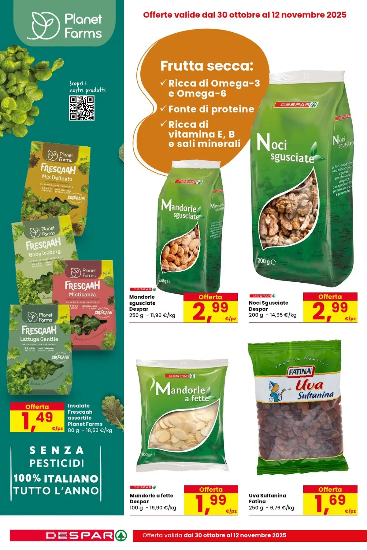 Eurospar Volantino dal 13 novembre al 26 novembre, 2025 anteprima 5 – despar volantino 6 1