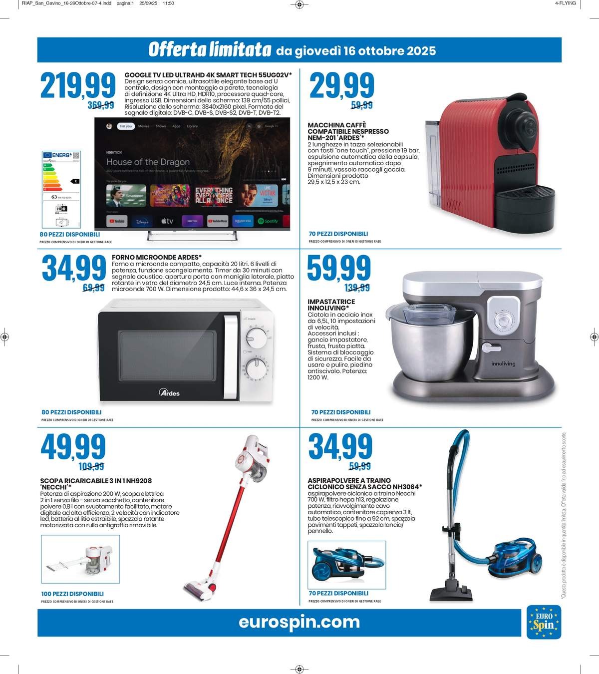 Volantino Eurospin Natale 2025 6 – eurospin volantino 7 1