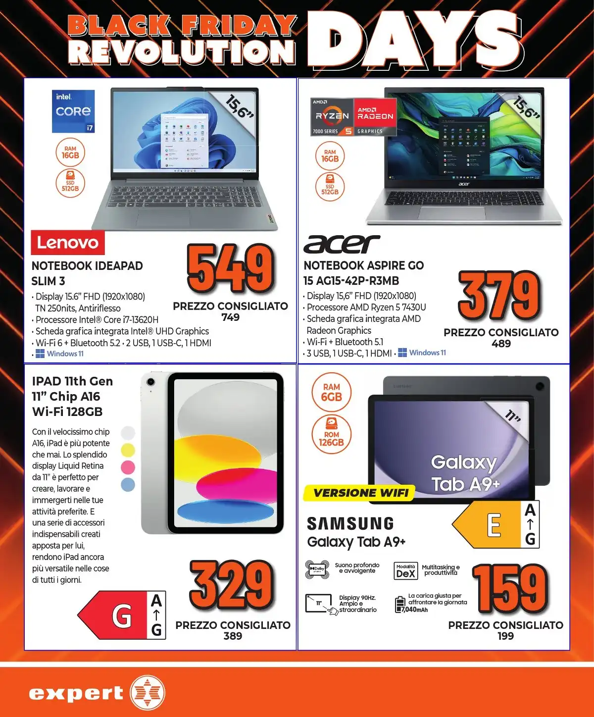 Volantino Expert dal 13 novembre al 26 novembre, 2025 anteprima 2 – expert black 3