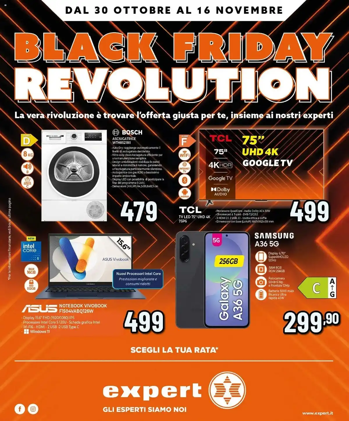 Volantino Expert Black Friday 2025 2 – Volantino Expert Black Friday 2025 1 – expert volantno 1