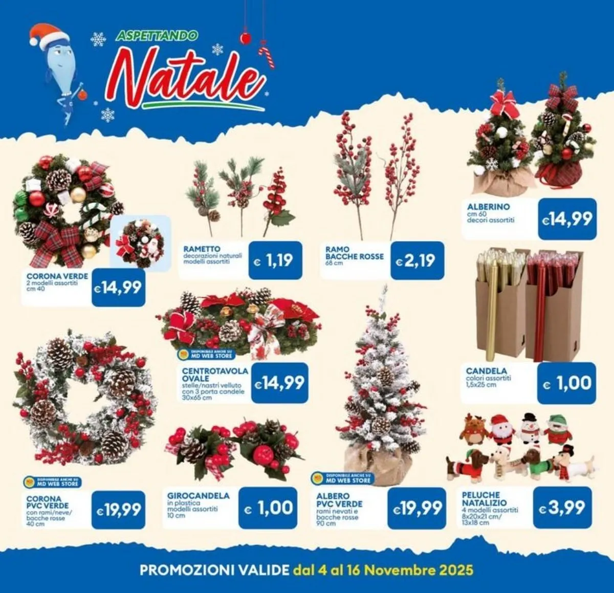 Volantino MD Discount Natale 2025 2 – volantino md Volantino MD Discount Natale 2025 1 – md discount volantino 20