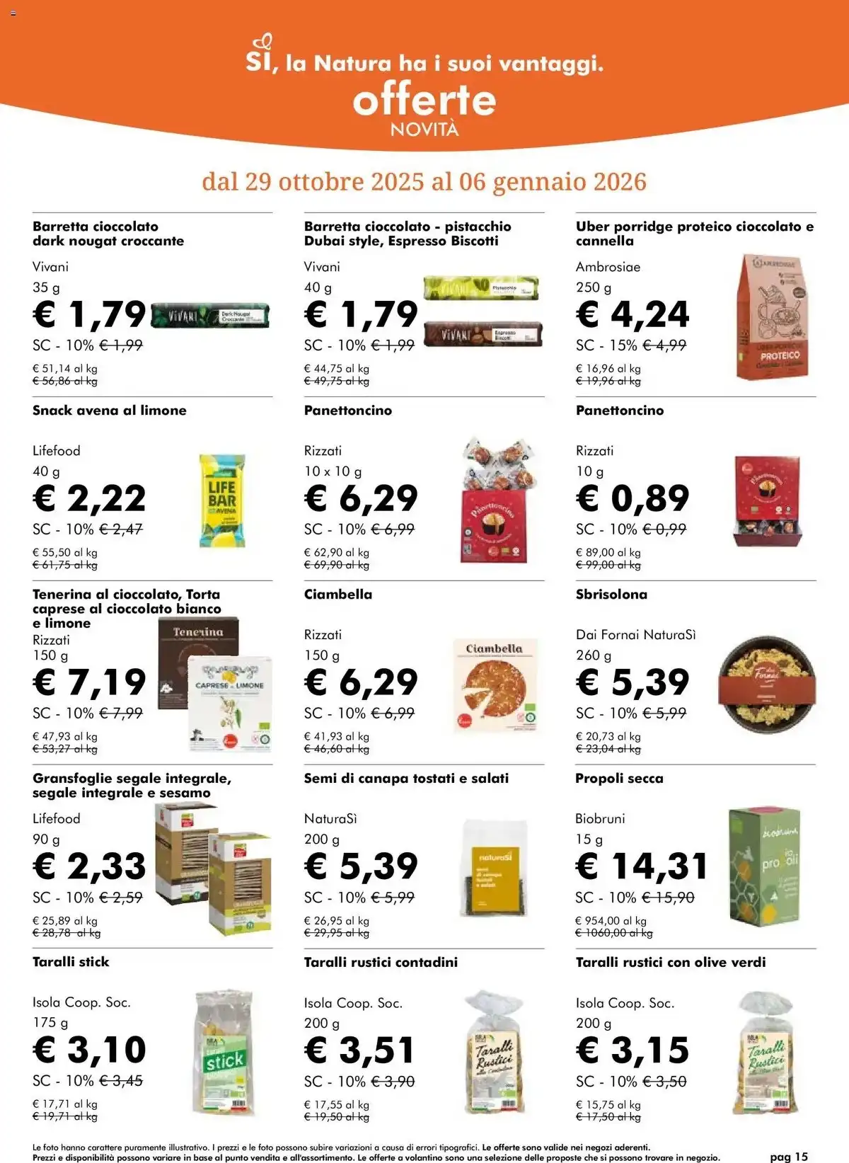 Volantino Naturasi Black Friday 2025 1 – naturasi novembre 11