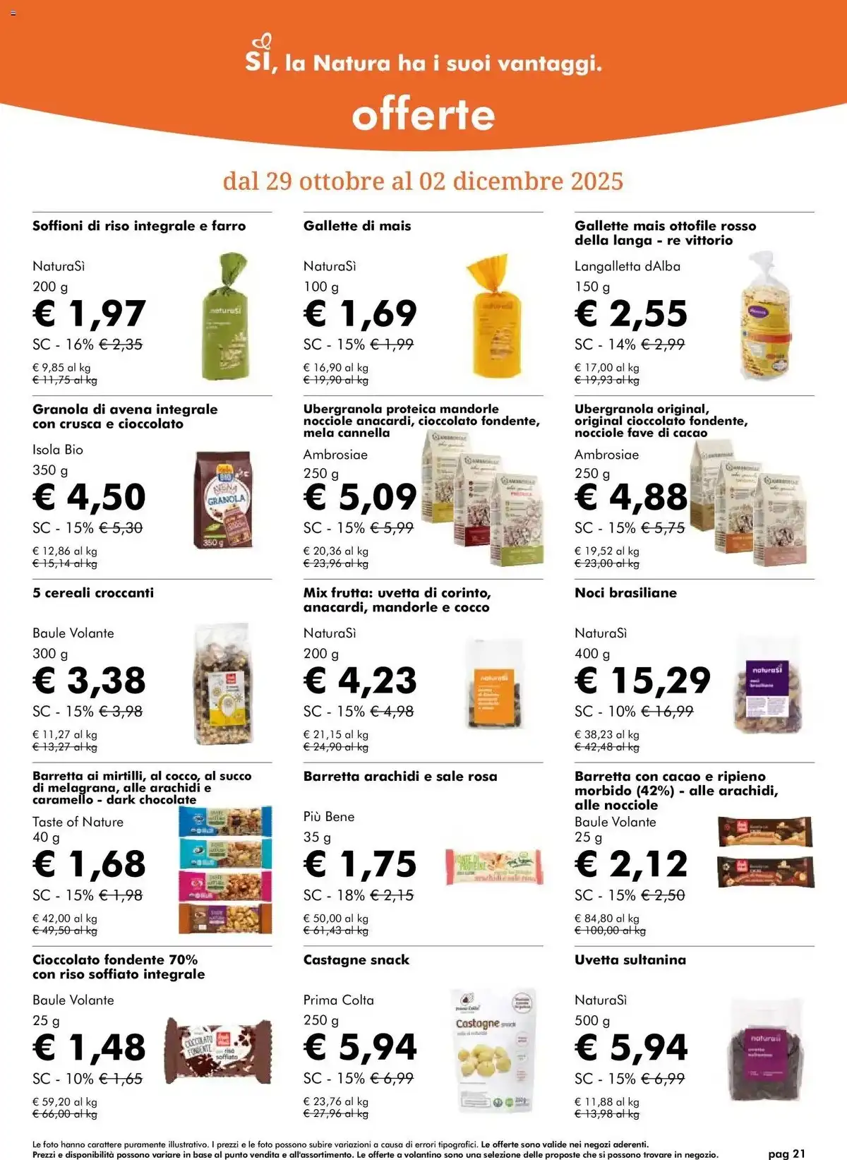 Volantino Naturasi Black Friday 2025 1 – naturasi novembre 21