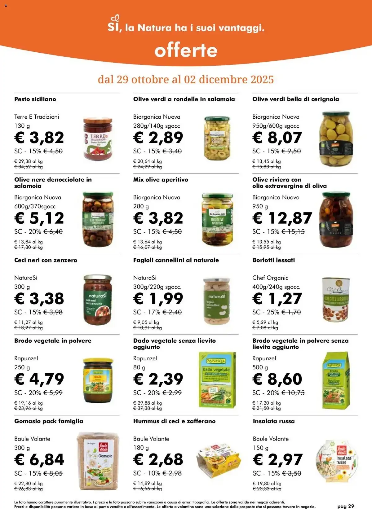 Volantino Naturasi Black Friday 2025 9 – naturasi novembre 29