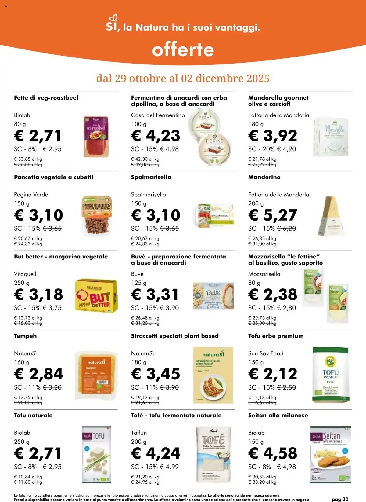Volantino Naturasi Black Friday 2025 10 – naturasi novembre 30