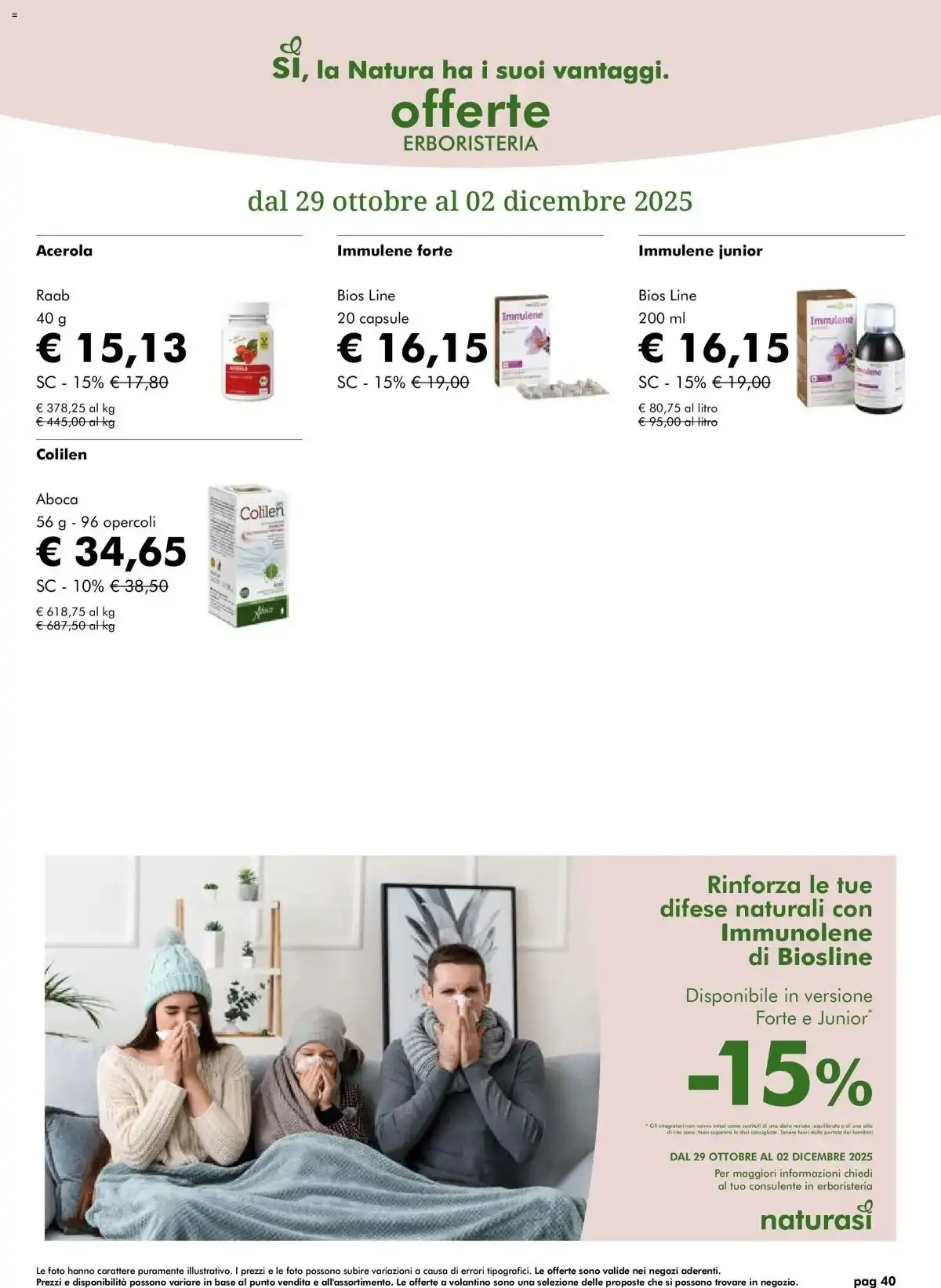 Volantino Naturasi Black Friday 2025 2 – naturasi novembre 40