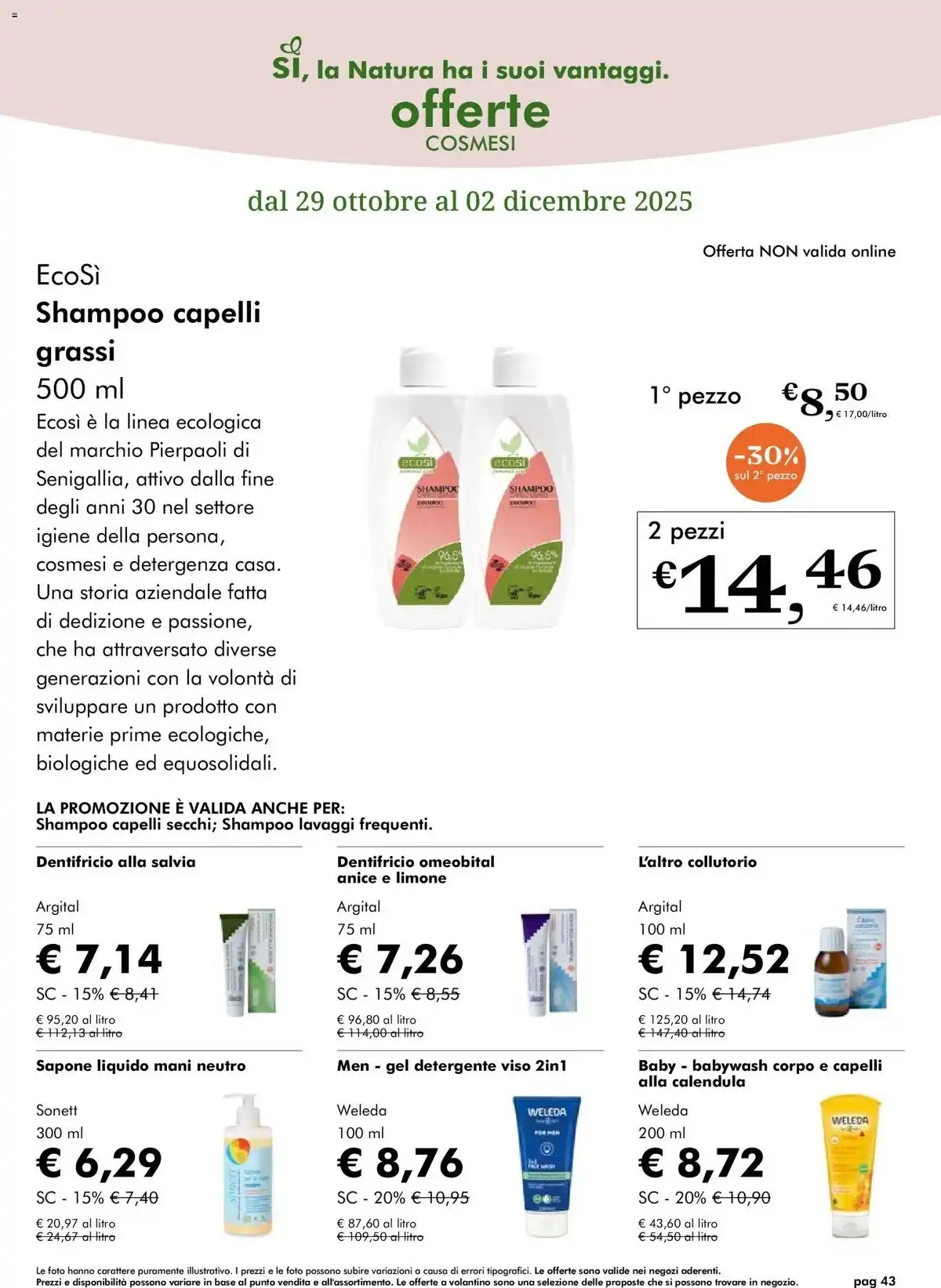Volantino Naturasi Black Friday 2025 5 – naturasi novembre 43