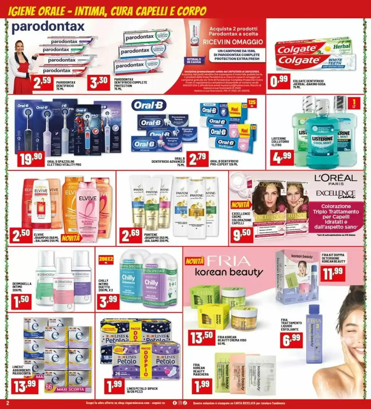 Volantino Risparmiocasa Natale 2025 - Pagina