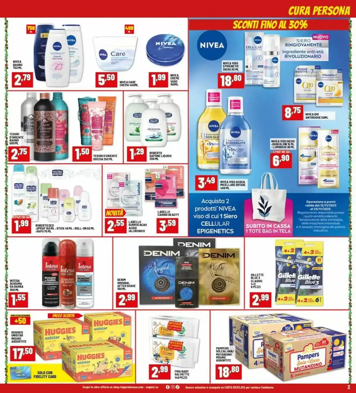 Volantino Risparmiocasa Natale 2025 - Pagina