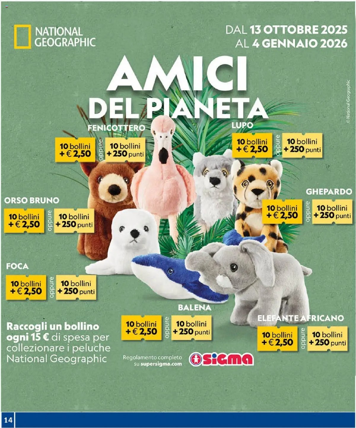 Volantino Sigma dal 17 ottobre al 27 ottobre, 2025 anteprima 1 – sigma volantino 14 1